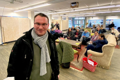 Tobias Lücke vom Help-Kiosk Witten