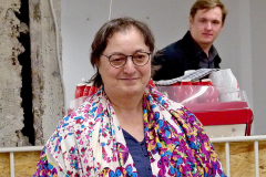 Nataliya Koshel und Nana Shanava stellten im Café den Integrationsrat vor. (Foto: Marek Schirmer)