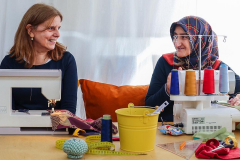 Nouranour-Nähwerkstatt (Foto: Nouranour)